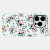 Farbenfrohe Frühlingsblumenmuster Case-Mate iPhone Hülle (Rückseite (Horizontal))