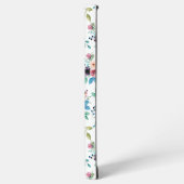 Farbenfrohe Frühlingsblumenmuster Samsung Galaxy Hülle (Linke Seite)