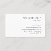 Farbenfrohe Frühlingsblumenmuster Visitenkarte (Rückseite)