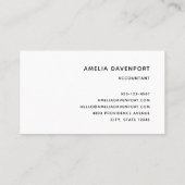 Farbenfrohe Frühlingsblumenmuster Visitenkarte (Rückseite)