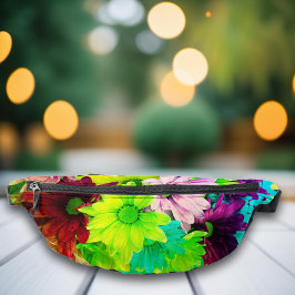 Farbenfrohe Frühlingsmessen Bauchtasche