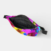 Farbenfrohe Frühlingsmessen Bauchtasche (Offen)