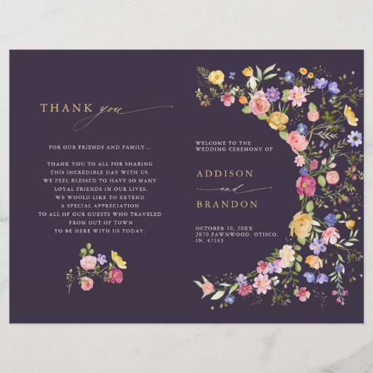 Farbenfrohe Frühlingsprogramm Wildblume Wiesen Gar (Vorderseite)