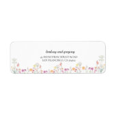 Farbenfrohe Frühlingssymbole Wildblume (Vorne)