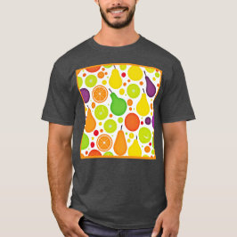 Farbenfrohe Fruitful Vibranful Art T-Shirt