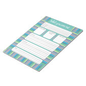 Farbenfrohe Füllfederhalter Ersetzen Lehrer Form N Notizblock (angewinkelt)