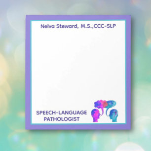 Farbenfrohe, Fun Custom SLP Notizblock! Notizblock