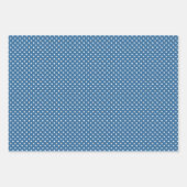 Farbenfrohe Fun Funny Holiday Snowmen Muster Geschenkpapier Set (Vorderseite)