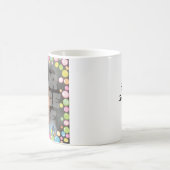 Farbenfrohe Fun Pastel Blase Rahmen Border für Fot Kaffeetasse (Mittel)