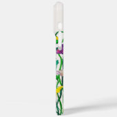 Farbenfrohe Fun Wild Poppy Wasserfarbe Case-Mate iPhone Hülle (Rückseite / Links)