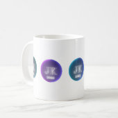 Farbenfrohe fünfjährige Tasse (Vorderseite Links)