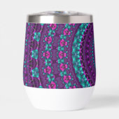 Farbenfrohe Funkelnd Jewel Tone Mandala (Vorderseite)