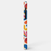 Farbenfrohe Funky Amorphe Formen Art Pattern Case-Mate iPhone Hülle (Hinten/Links)