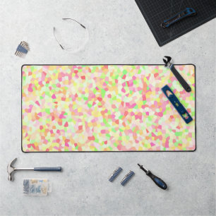 Farbenfrohe Funky Eclectic Sprinkle Mosaik Schreibtischunterlage