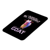 Farbenfrohe Funny Goat-Geschenk Magnet (Linke Seite)
