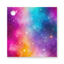 Farbenfrohe Galaxie Kunst-Geschenkartikel