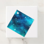 Farbenfrohe Galaxie Kunst-Geschenkartikel Geschenkanhänger (Beispiel)