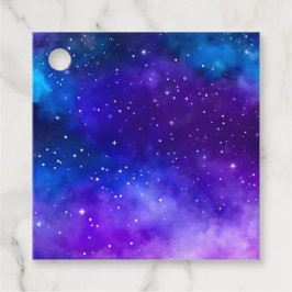 Farbenfrohe Galaxie Kunst-Geschenkartikel Geschenkanhänger