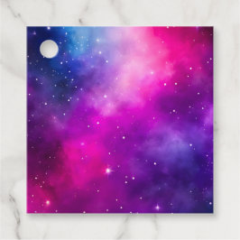 Farbenfrohe Galaxie Kunst-Geschenkartikel Geschenkanhänger