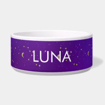 Farbenfrohe Galaxy Constellation Moon Muster Lila