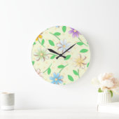 Farbenfrohe Gänge, Uhr (Zuhause)