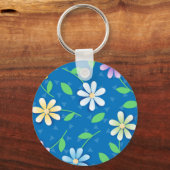 Farbenfrohe Gänse, Schlüsselanhänger (Vorderseite)