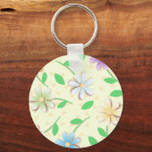 Farbenfrohe Gänse, Schlüsselanhänger (Vorderseite)