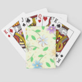 Farbenfrohe Gänseblümchen Spielkarten (Rückseite)