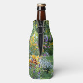 Farbenfrohe Gärten Entlang der Pfade Flaschenkühler (Flasche Rückseite)