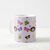Farbenfrohe Gartenklassische Tasse (Vorderseite Links)