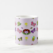 Farbenfrohe Gartenklassische Tasse (Mittel)