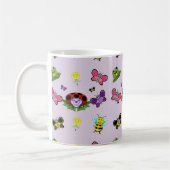 Farbenfrohe Gartenklassische Tasse (Links)
