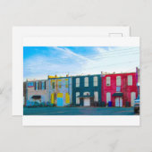 Farbenfrohe Gebäude in Benson Postkarte (Vorne/Hinten)