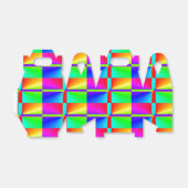 Farbenfrohe Gefälligkeitsbox Geschenkschachtel (Ungefaltet)