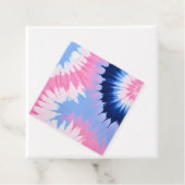 Farbenfrohe Gefärbte Krawatte Kunst - Geschenkarti Geschenkanhänger (Beispiel)