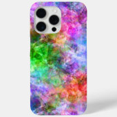 Farbenfrohe, gekräuselte Textur Case-Mate iPhone Hülle (Rückseite)