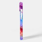 Farbenfrohe, gekräuselte Textur Case-Mate iPhone Hülle (Rückseite / Links)