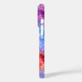 Farbenfrohe, gekräuselte Textur Case-Mate iPhone Hülle (Rückseite / Links)