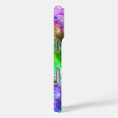 Farbenfrohe, gekräuselte Textur Case-Mate iPhone Hülle (Rückseite / Rechts)