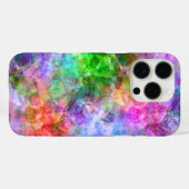 Farbenfrohe, gekräuselte Textur Case-Mate iPhone Hülle (Rückseite (Horizontal))