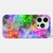 Farbenfrohe, gekräuselte Textur Case-Mate iPhone Hülle (Rückseite (Horizontal))