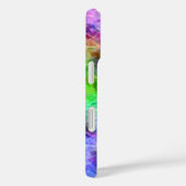 Farbenfrohe, gekräuselte Textur Case-Mate iPhone Hülle (Rückseite / Rechts)