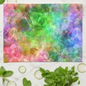 Farbenfrohe, gekräuselte Textur Handtuch (Gefaltet)