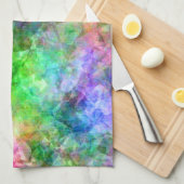 Farbenfrohe, gekräuselte Textur Handtuch (Viertel Falte)