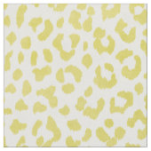 Farbenfrohe gelbe Bettdecke Stoff (Nahaufnahme)