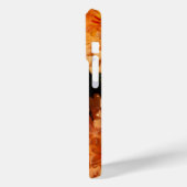 Farbenfrohe gelbe Blumen Case-Mate iPhone Hülle (Rückseite / Links)