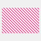 Farbenfrohe, gelungene Streifen und Polka Dot Geschenkpapier Set (Vorderseite 2)