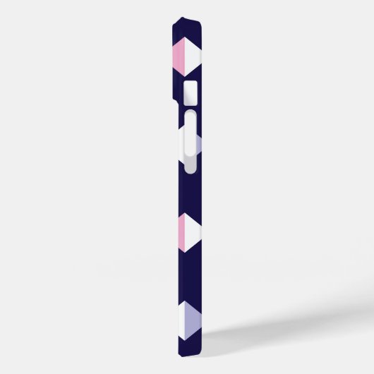 Farbenfrohe Gem Nahtloses Muster Case-Mate iPhone Hülle (Rückseite / Links)