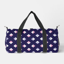 Farbenfrohe Gem Nahtloses Muster Duffle Bag