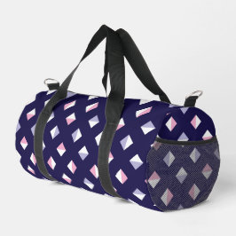 Farbenfrohe Gem Nahtloses Muster Duffle Bag